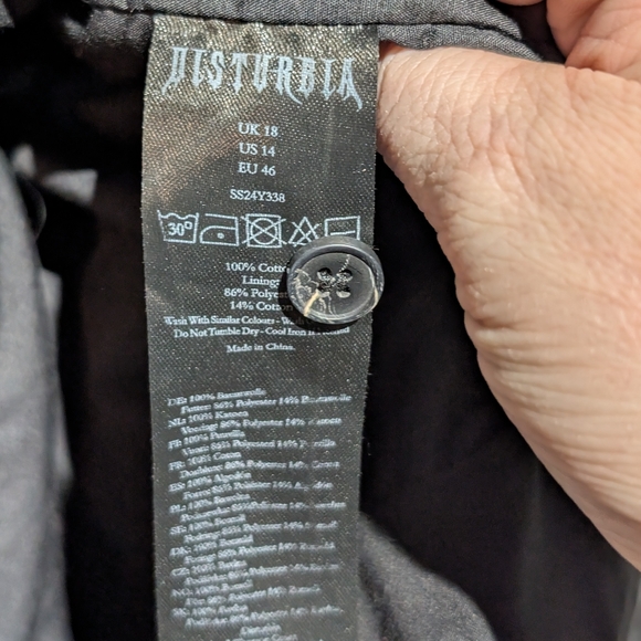 disturbia cotton romatic goth dess - Picture 4 of 4